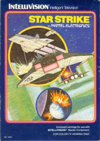 Star Strike Intellivision  box art